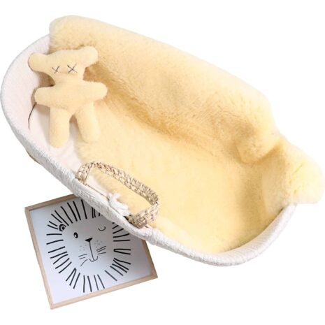 Kaiser Baby Medizinfell ca 80/90 cm natur