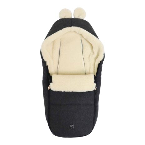 Kaiser Winterfußsack HOODY MAUS WOOL für Babyschalen grau Kaiser Winterfußsack HOODY MAUS WOOL für Babyschalen grau