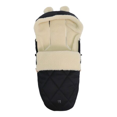 Kaiser Winterfußsack XL EARS WOOL schwarz