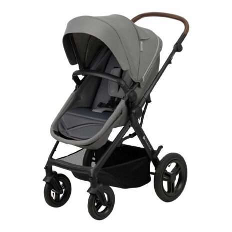 Kinderkraft Kombikinderwagen MOOV 2 Air Trio-Set inkl. Babyschale MINK PRO grau