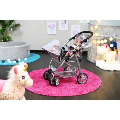 Knorrtoys Zwillingspuppenwagen Milo Star