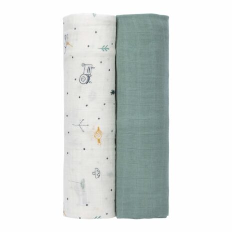 Lässig 2er-Pack Mullwindeln Heavenly Soft Swaddle XL 120x120 cm Lässig 2er-Pack Mullwindeln Heavenly Soft Swaddle XL 120x120 cm
