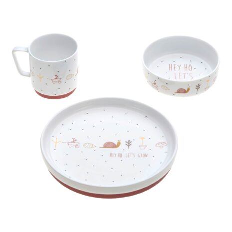 Lässig 3-tlg. Geschirrset Porzellan Lässig 3-tlg. Geschirrset Porzellan