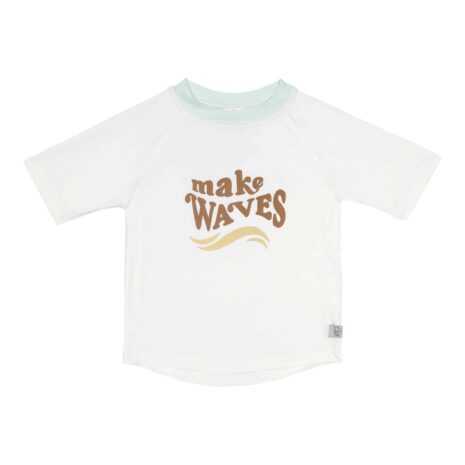 Lässig Bade-T-Shirt mit UV-Schutz Welle