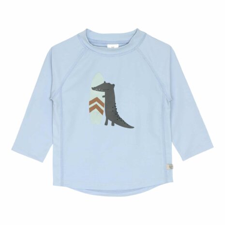 Lässig Badeshirt langarm mit UV-Schutz Krokodil