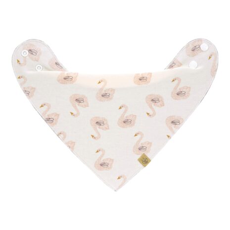 Lässig Dreieckstuch Schwäne Punkte