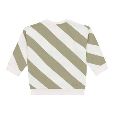 Lässig Sweatshirt Streifen Happy Little Gang