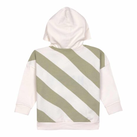 Lässig Sweatshirt mit Kapuze Streifen Happy Little Gang
