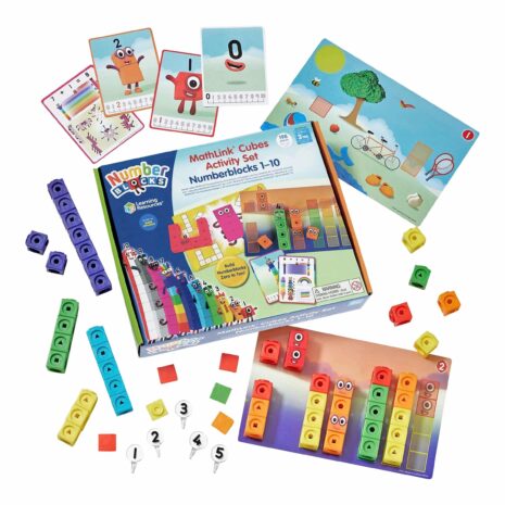 Learning Resources Aktivitätsset MathLink-Steckwürfel Numberblocks 1-10