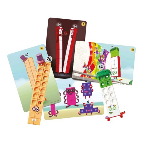 Learning Resources Aktivitätsset MathLink-Steckwürfel Numberblocks 11-20