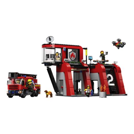 Lego® City 60414 Feuerwehrstation mit Drehleiterfahrzeug Lego® City 60414 Feuerwehrstation mit Drehleiterfahrzeug
