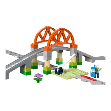 Lego® Duplo® 10426 Eisenbahnbrücke und Schienen Erweiterungsset