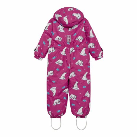 Lego® Kidswear Schneeoverall mit abnehmbarer Kapuze LWJeri Eisbären Lego® Kidswear Schneeoverall mit abnehmbarer Kapuze LWJeri Eisbären