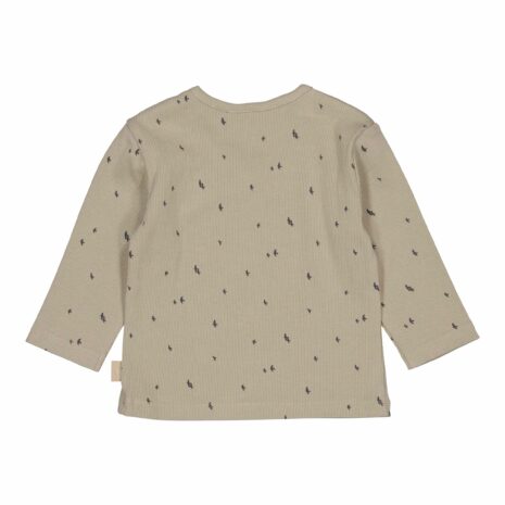 Levv Shirt langarm Vögel Rippqualität