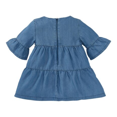 Lilletots Sunshine Girls Jeans-Kleid kurzarm