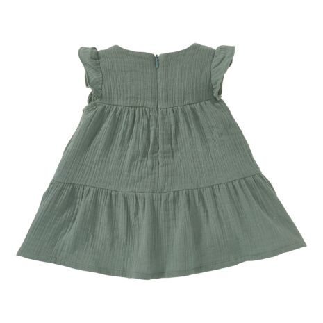 Lilletots Sunshine Girls Musselin-Kleid kurzarm