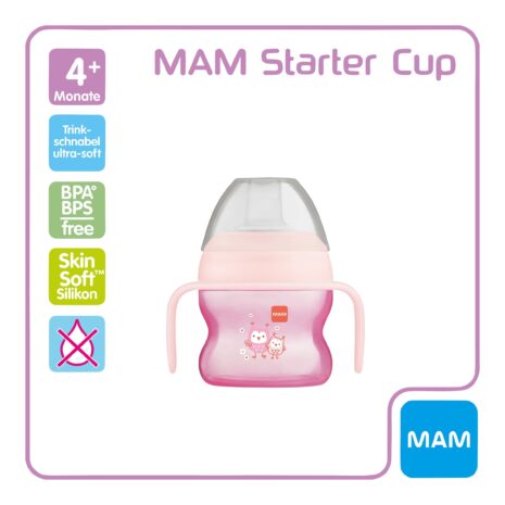 Mam Trinklernflasche mit Griffen Starter Cup