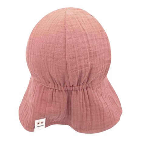 Maximo Musselin-Schirmmütze mit Nacken- und UV-Schutz