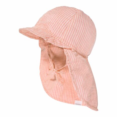 Maximo Schirmmütze mit Nackenschutz Ringel