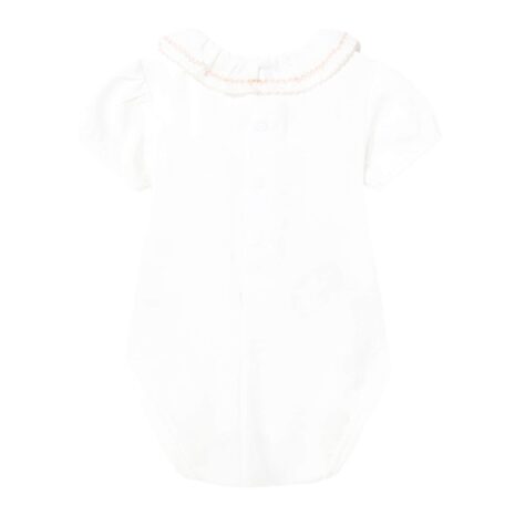 Mayoral Body kurzarm Rüschenkragen