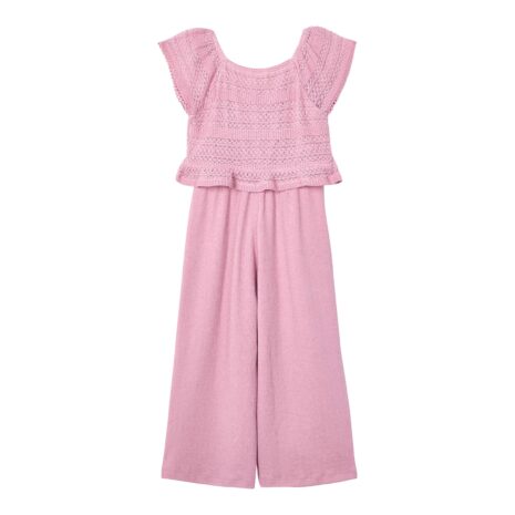 Mayoral Häkel-Jumpsuit 2in1 Rippqualität Mayoral Häkel-Jumpsuit 2in1 Rippqualität