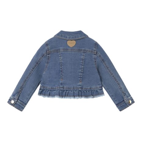 Mayoral Jeansjacke Blumen Mayoral Jeansjacke Blumen