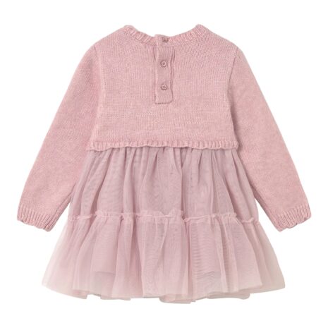 Mayoral Kleid langarm 2in1 Strickpullover und Tüllrock Mayoral Kleid langarm 2in1 Strickpullover und Tüllrock