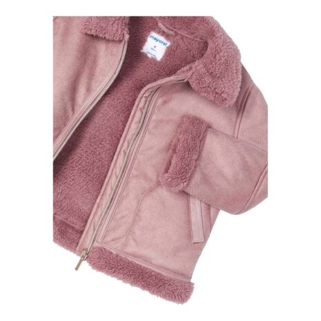 Mayoral Kunstlederjacke mit Teddyplüsch-Futter Mayoral Kunstlederjacke mit Teddyplüsch-Futter