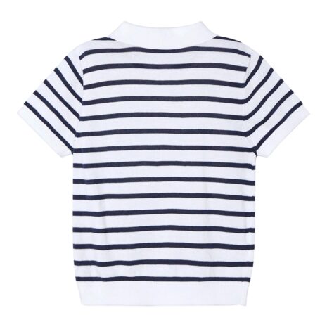 Mayoral Polo-T-Shirt Ringel Feinstrick