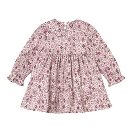 Mayoral Samt-Kleid langarm Blumen Mayoral Samt-Kleid langarm Blumen