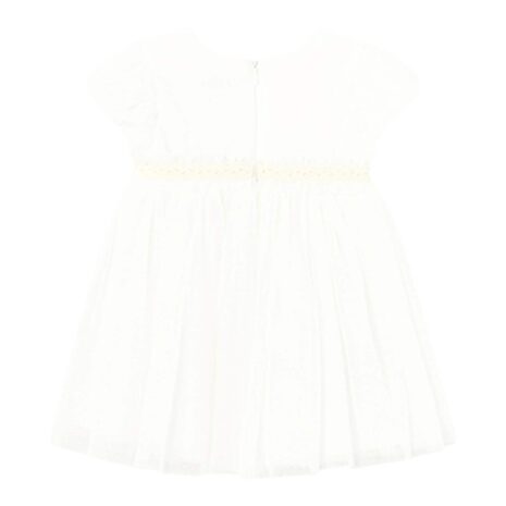 Mayoral Tüllkleid Flügelarm Punkte