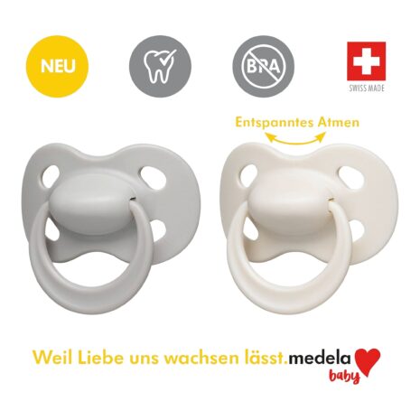 Medela Baby 2er-Pack Schnuller Original 0-6M Medela Baby 2er-Pack Schnuller Original 0-6M