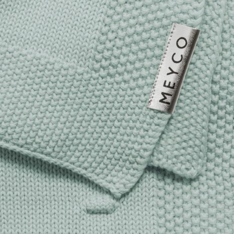 Meyco Baby Babydecke Knots gestrickt 75x100 cm 1.0 TOG