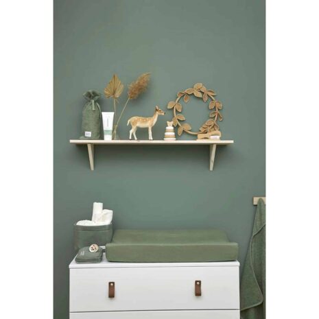 Meyco Baby Kapuzenbadetuch 75x75 cm gruen