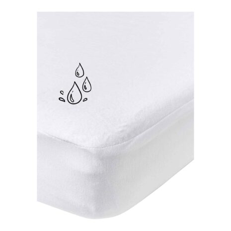 Meyco Baby Molton-Spannbetttuch wasserdicht 60x120 cm