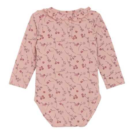 Minymo Body langarm Blumen