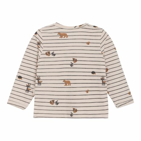 Minymo Shirt langarm Ringel Tiere Minymo Shirt langarm Ringel Tiere