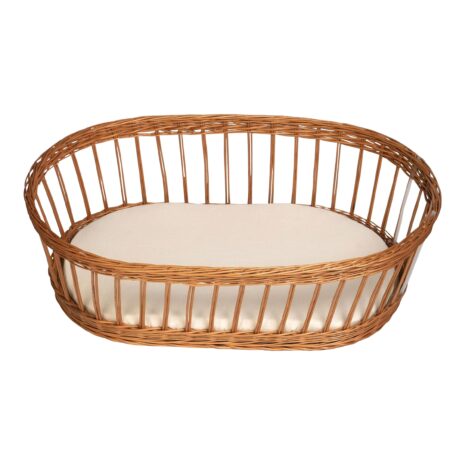 Mionido Textiles Set für Stubenwagen Musselin Uni Schleife Mionido Textiles Set für Stubenwagen Musselin Uni Schleife