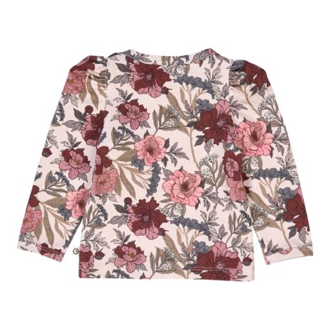 Müsli Shirt langarm mit Puffärmel Blumen Müsli Shirt langarm mit Puffärmel Blumen