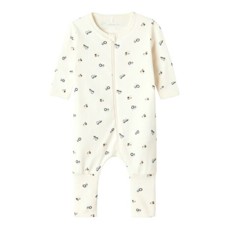 Name It 2er-Pack Schlafoveralls mit Klappfuß Fahrzeuge