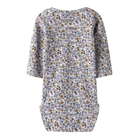 Name It Body langarm Blumen