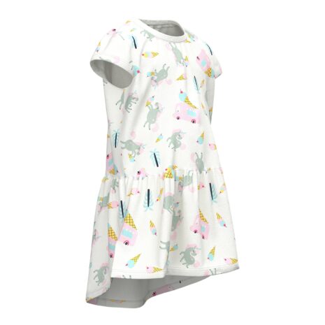 Name It Kleid kurzarm Einhörner Eis