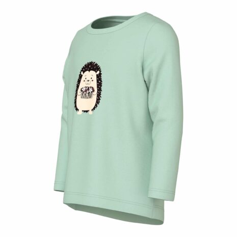 Name It Shirt langarm Igel