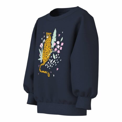 Name It Sweatshirt Leopard Blumen Name It Sweatshirt Leopard Blumen