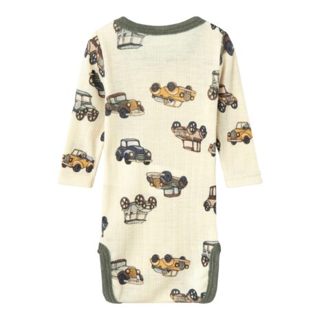 Name It Woll-Body langarm Autos Rippqualität