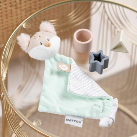 Nattou Mini-Schmusetuch Fuchs Flo Nattou Mini-Schmusetuch Fuchs Flo