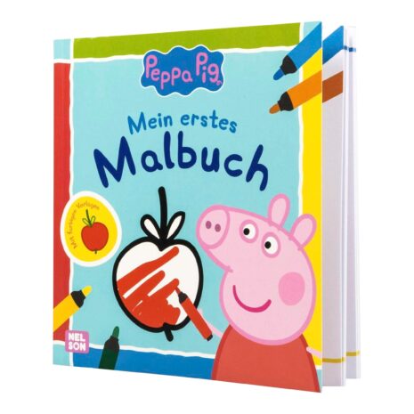 Nelson Peppa Pig Mein erstes Malbuch Peppa
