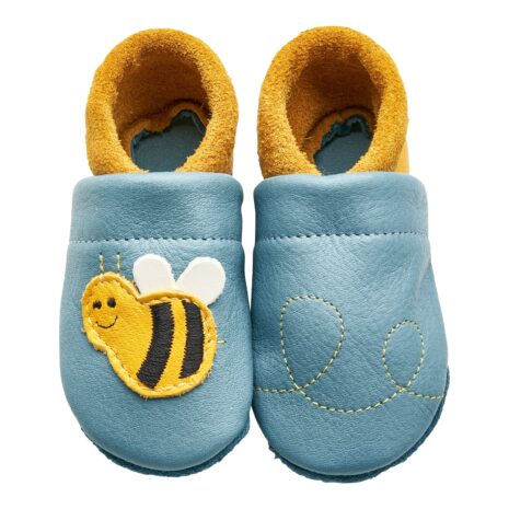 Orangenkinder Krabbel- und Hausschuhe Biene