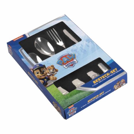 P:Os Paw Patrol 4-tlg. Kinderbesteckset aus Edelstahl