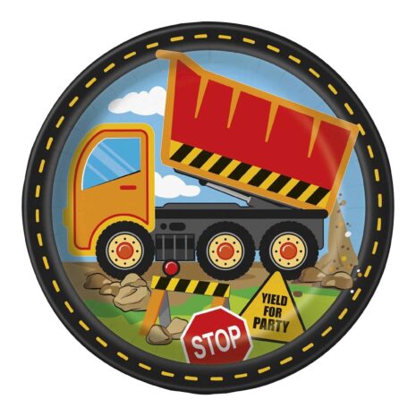 Partystrolche Partyset Baufahrzeuge 49 tlg. Partystrolche Partyset Baufahrzeuge 49 tlg.